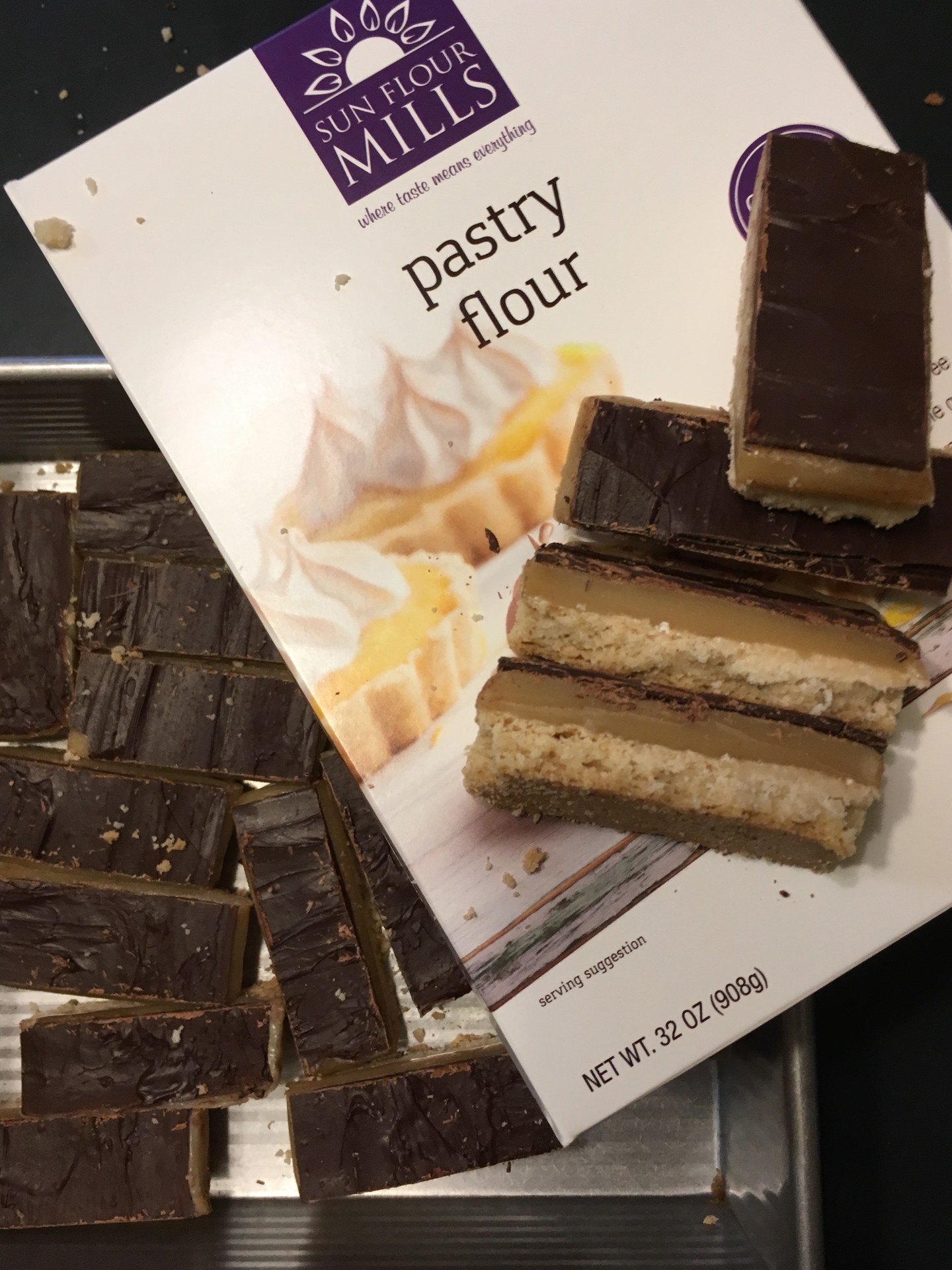 Millionaire's Shortbread ⋆ Sun Flour Mills